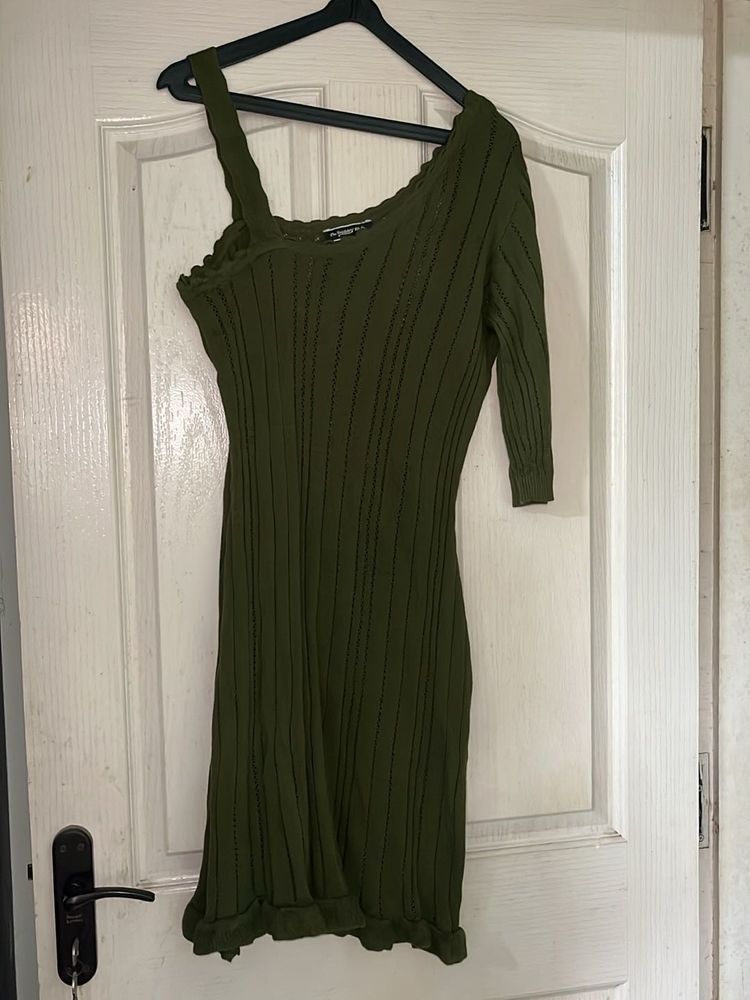 One Sleeve Bodycon Dress