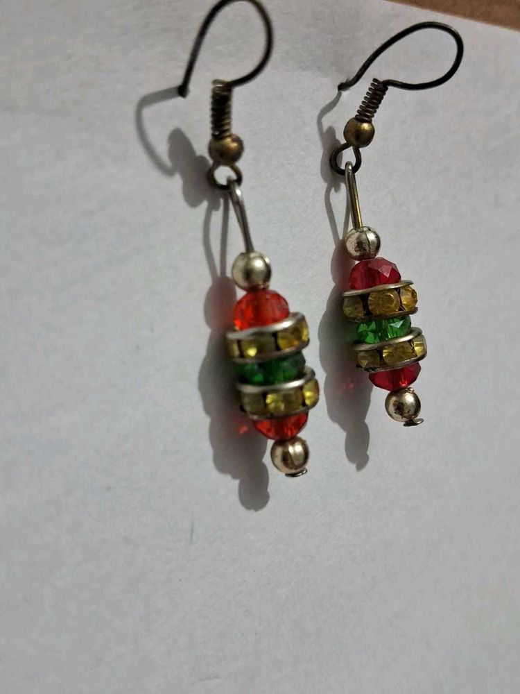 Beaded Dangle Earrings