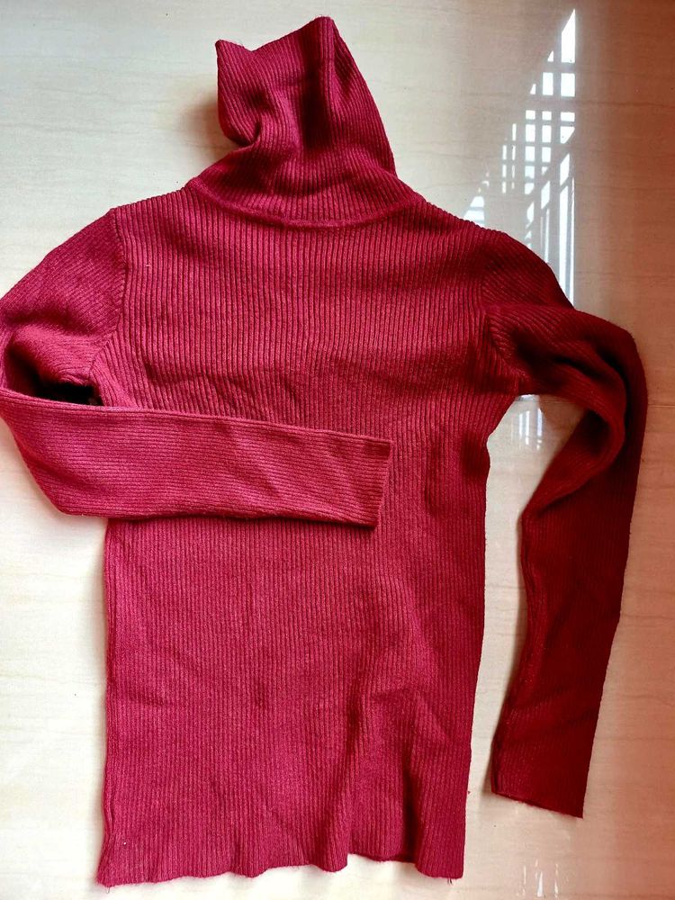 High Neck Sweater