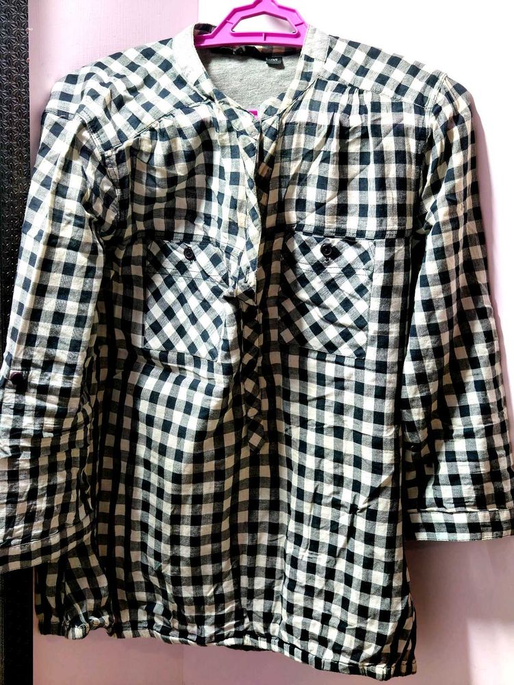 Checked shirt