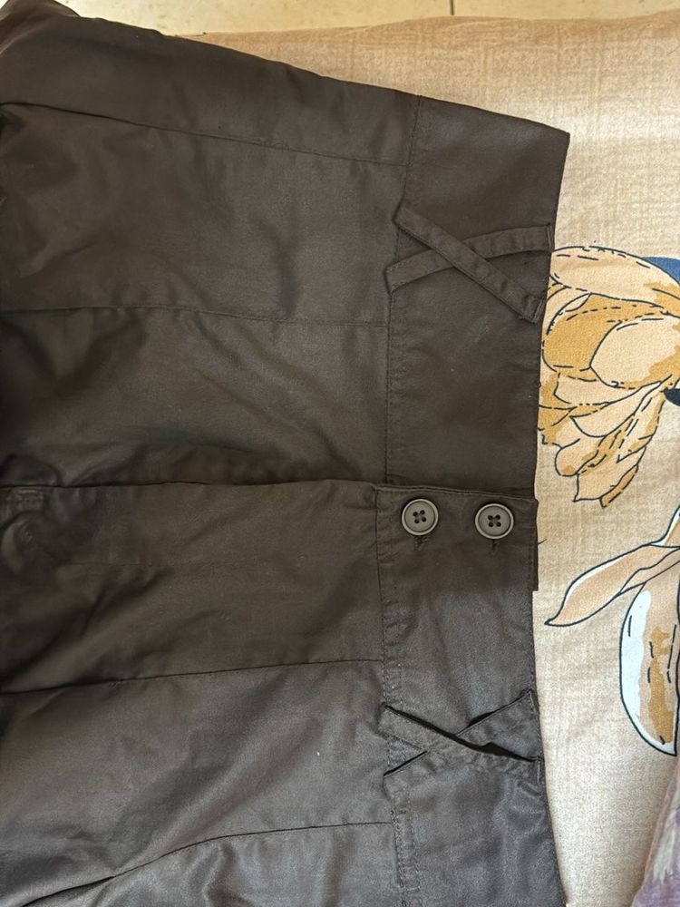 Brown Casual skirt