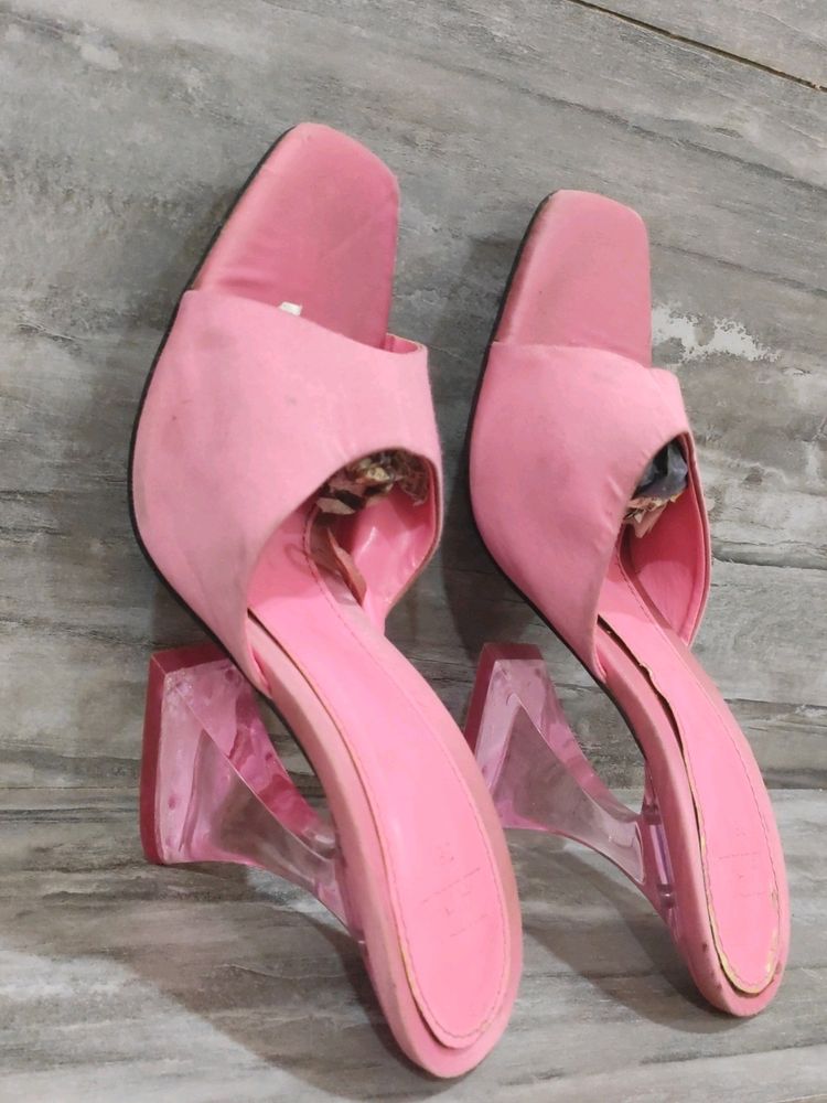Zara Rose Pink Heels
