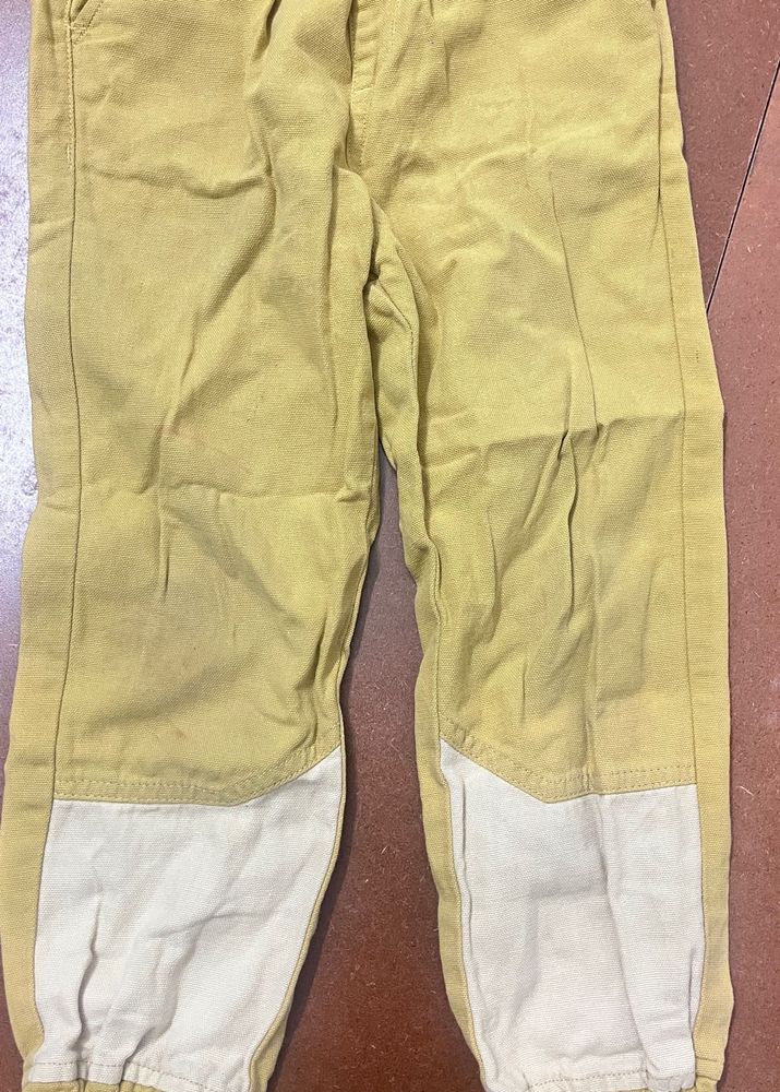 Kids Tan Utility Pants