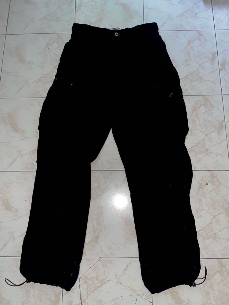 Black Cargo Pants