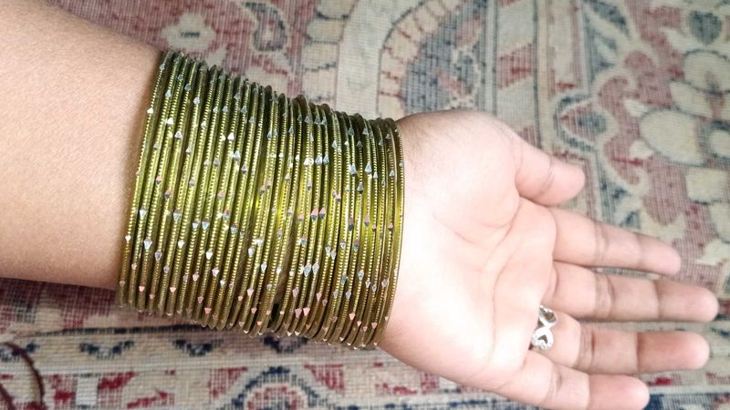 mix Metal Bangle Set