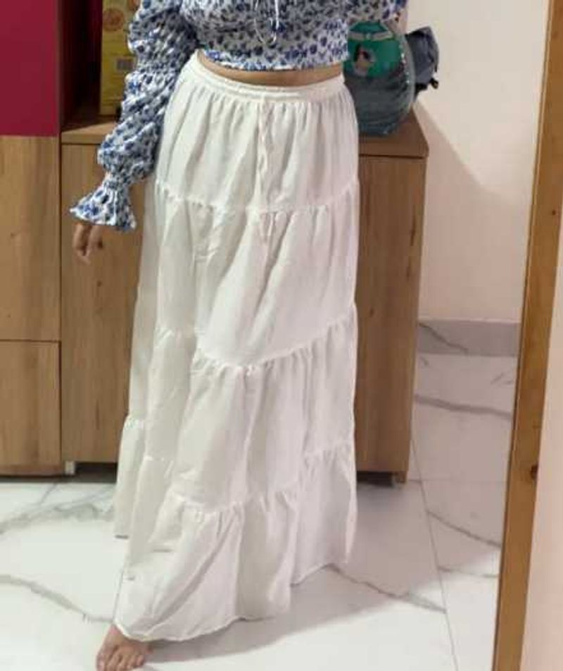 Tiered Maxi Skirt