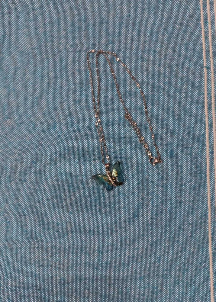 Butterfly Pendant Necklace
