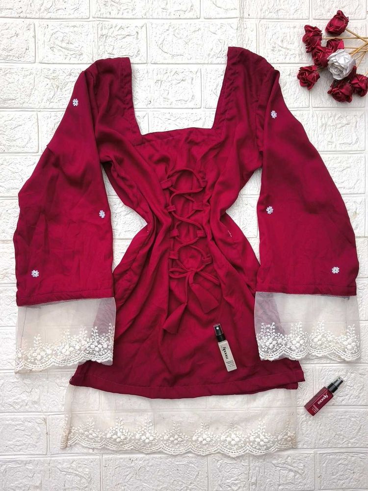 Corset Back Pinteresty Kurti 🎀