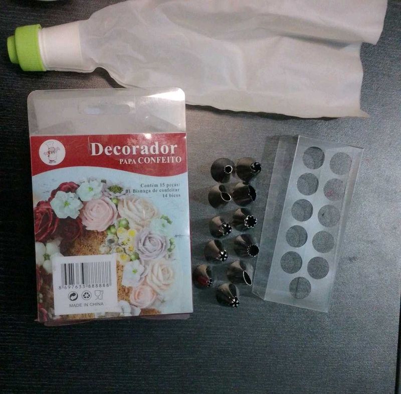 Set Of Cake Decorating High Quality Steel nozzles