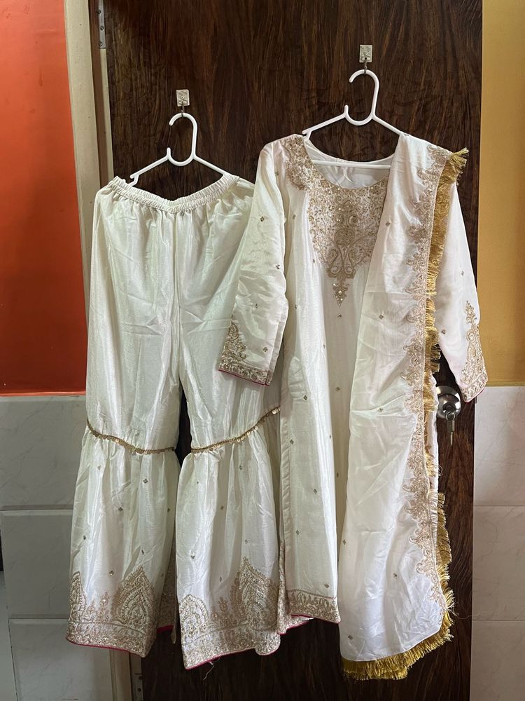 34 Bust Chinon Sharara Set For Women