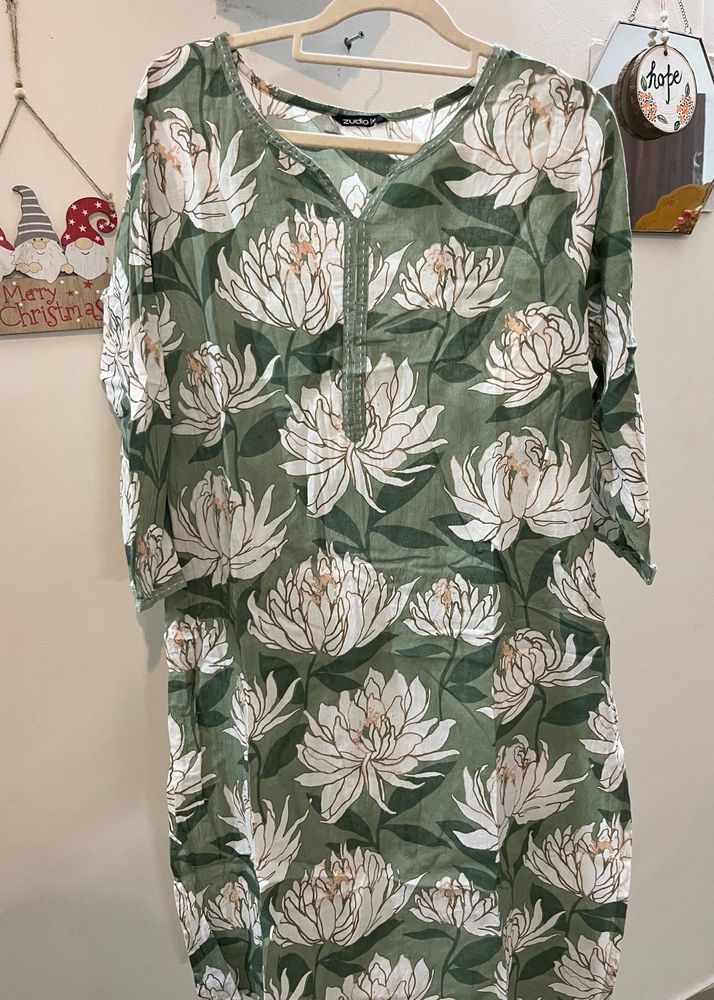 Cotton Kurti From Zudio