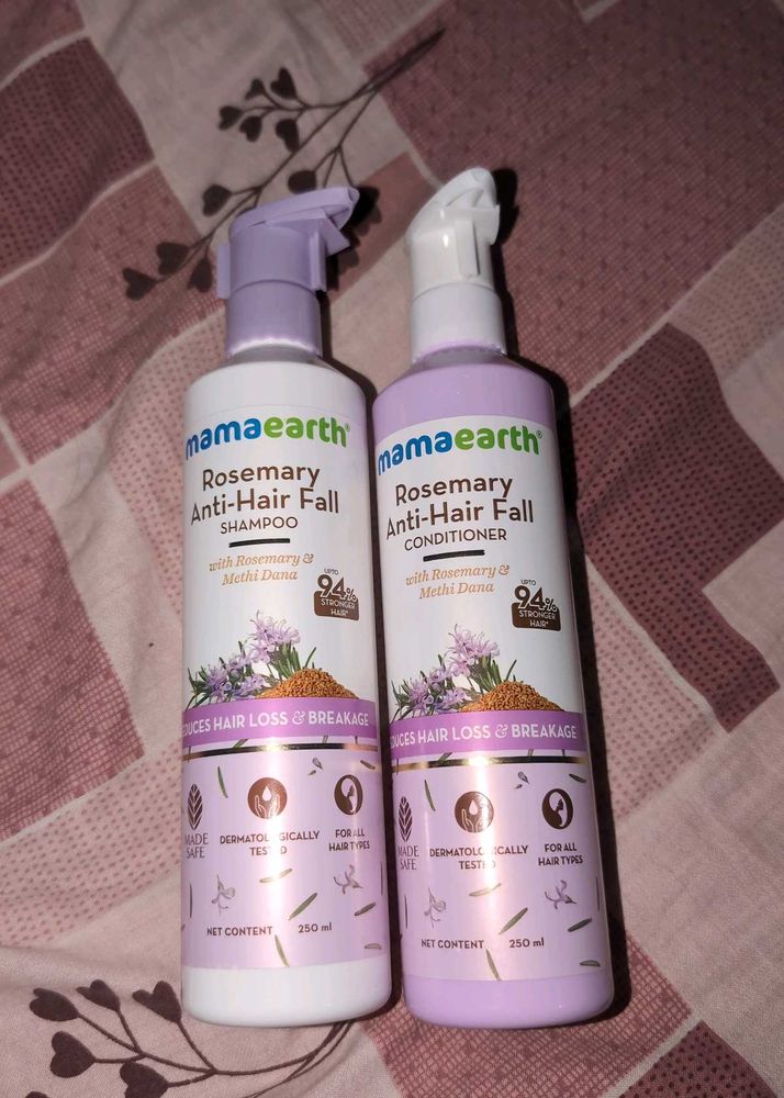 Mamaearth Shampoo And Conditioner