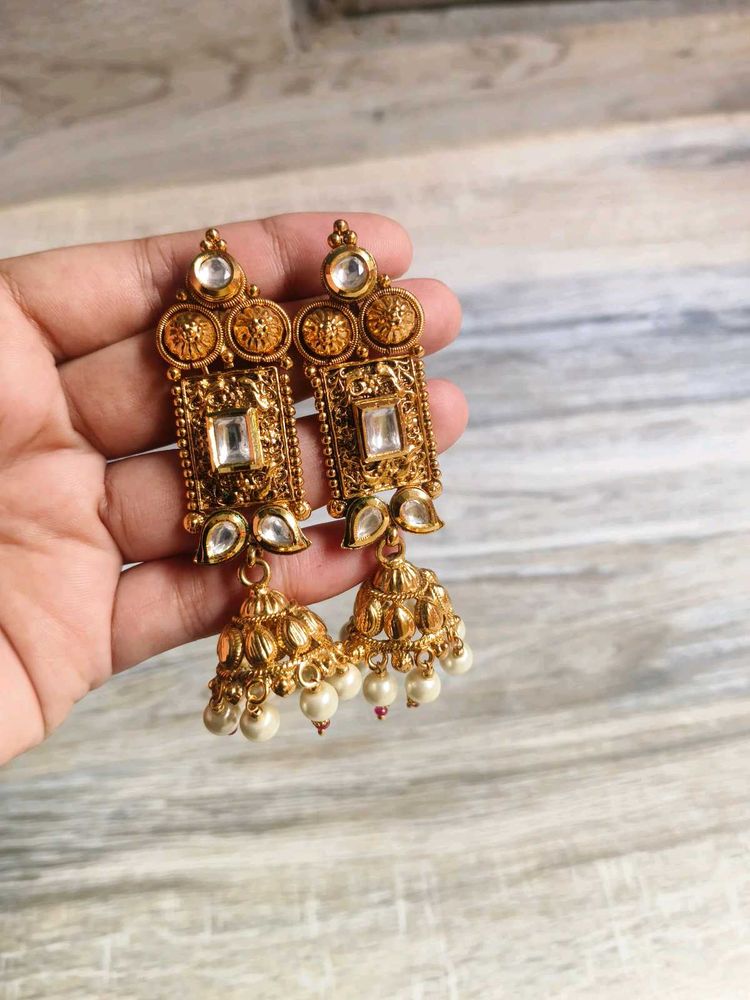 Ethnic Jhumka Earrings