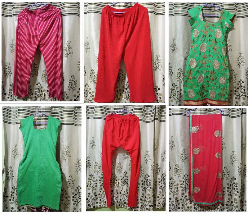 Unused palazzo pants And Chudi Set - Good