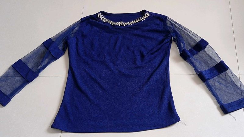 Stylish Blue Top