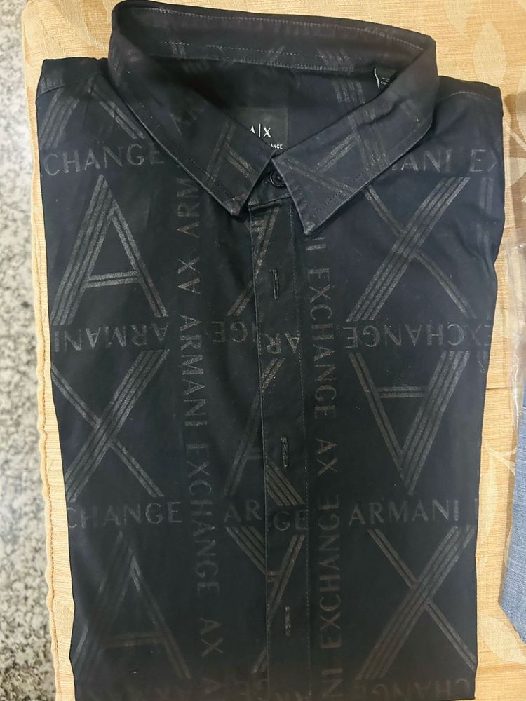 Armani Exchange Patterned Shirt