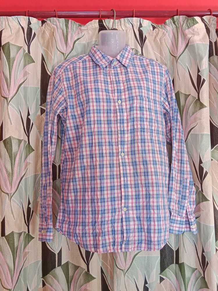 Checked Long Sleeve Shirt