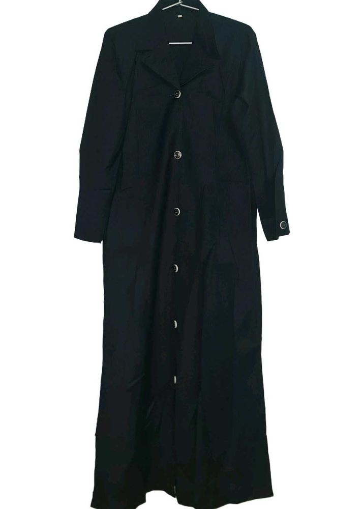 Elegant Navy blue Burqa Coat