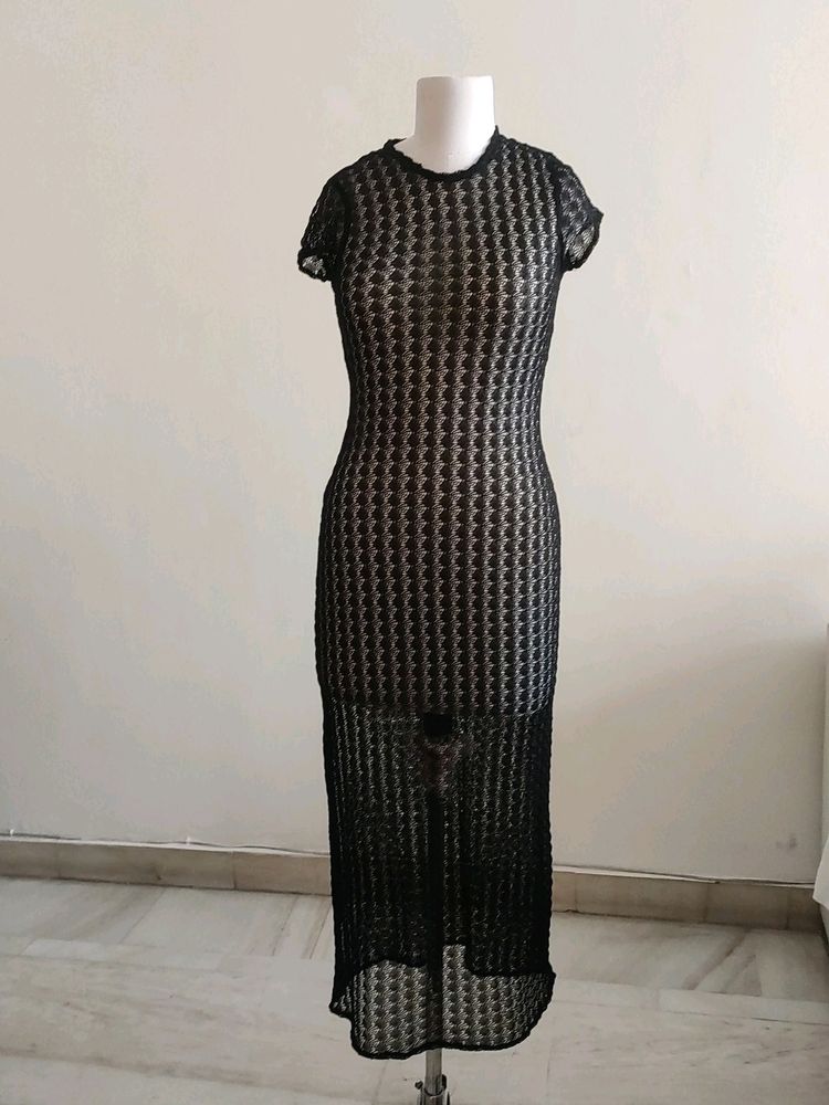 Sexy Net Party Wear Dress