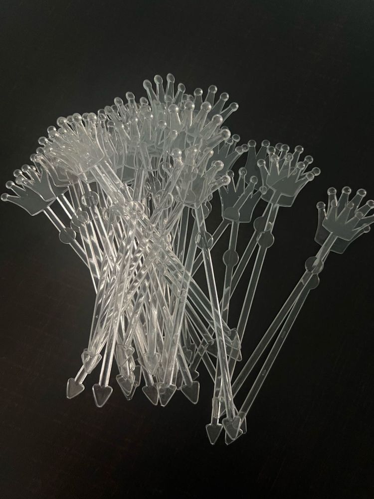 Crown Cocktail Stirrers