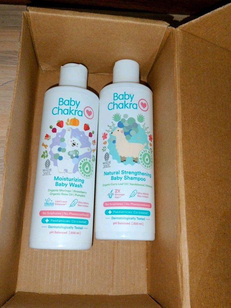 Baby Chakra Baby Wash And Shampoo