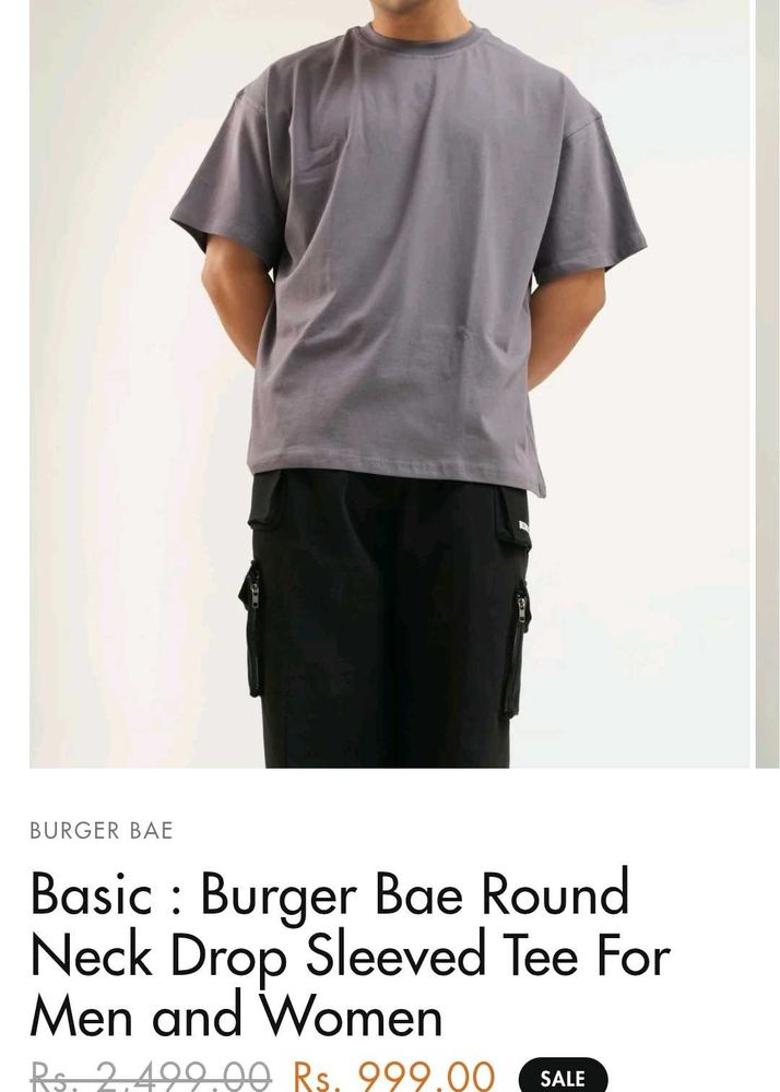Burger Bae Oversized tshirt