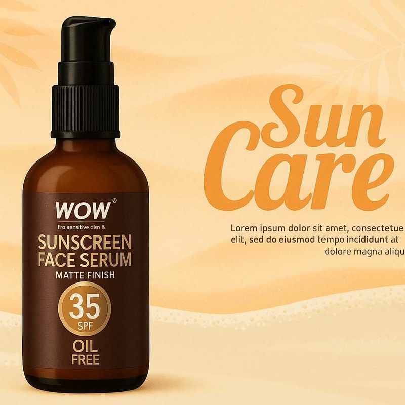 WOW Sunscreen Face Serum