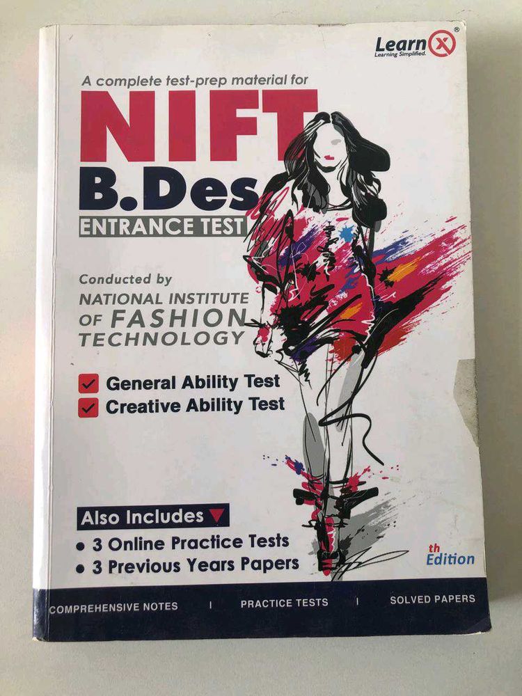 Nift B.des Fashion Desining Entrance Exam Book