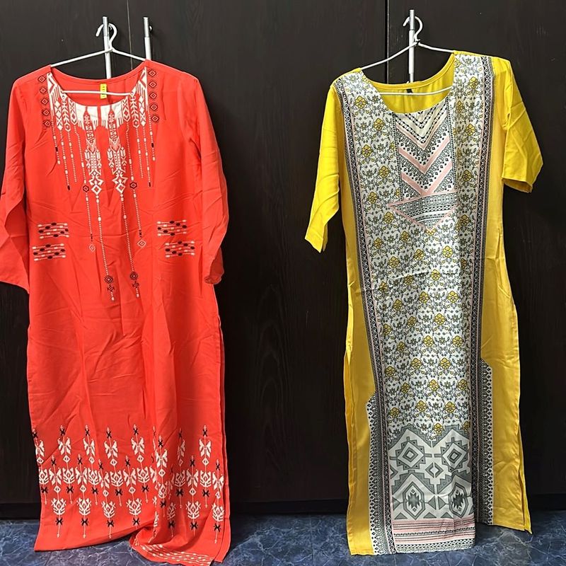 2 Kurtas for Women