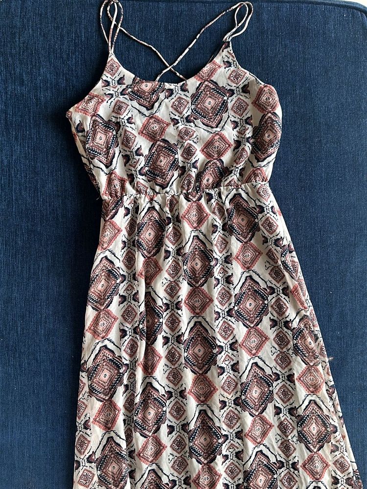 Boho Print Sundress