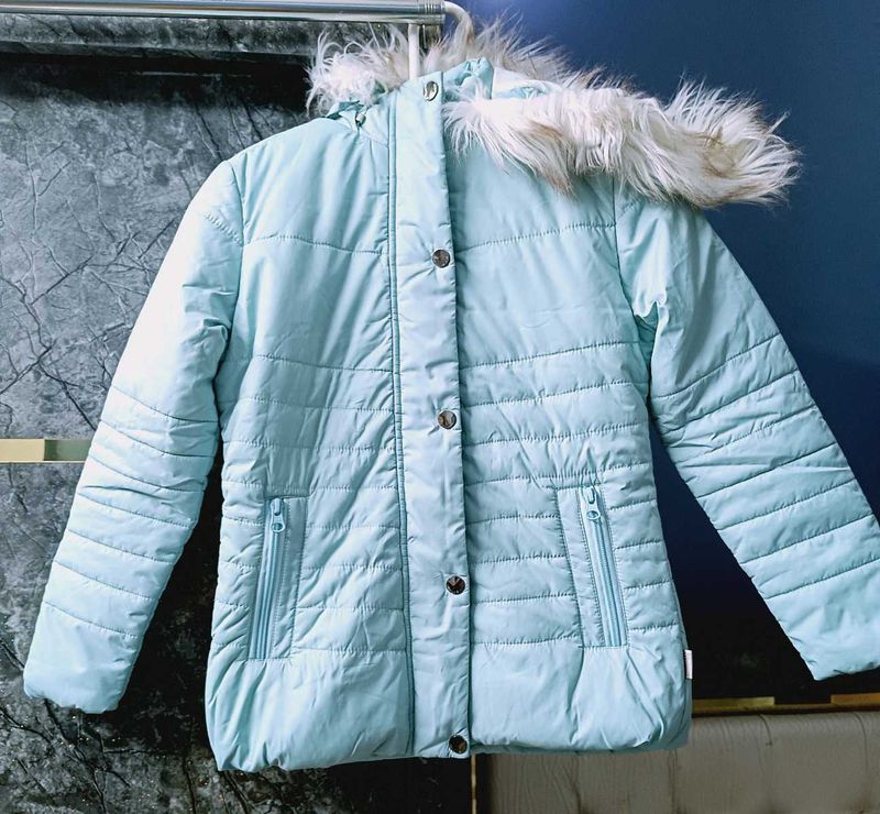 Light Blue Winter Jacket