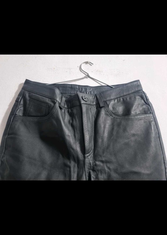 Og Stylish Black Leather Pants