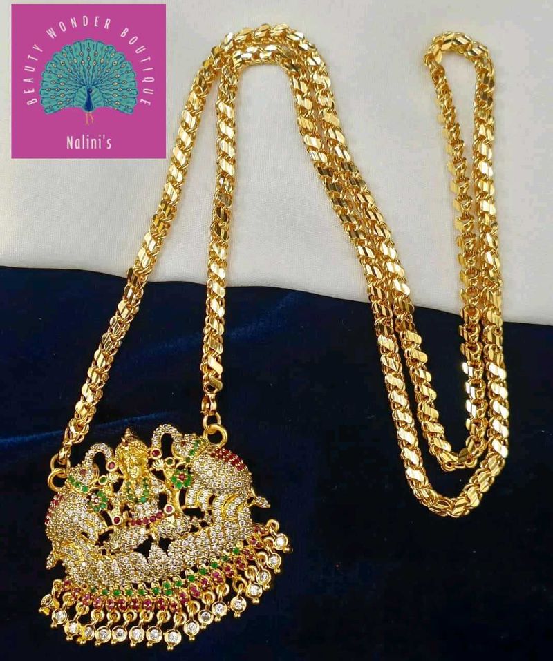 Long Laksmi Dollar Chain