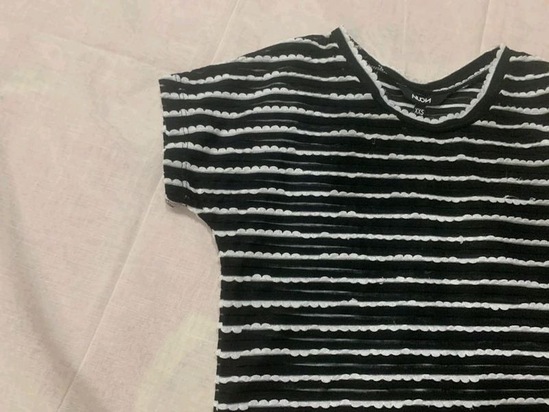 Crop Top Xxs Striped
