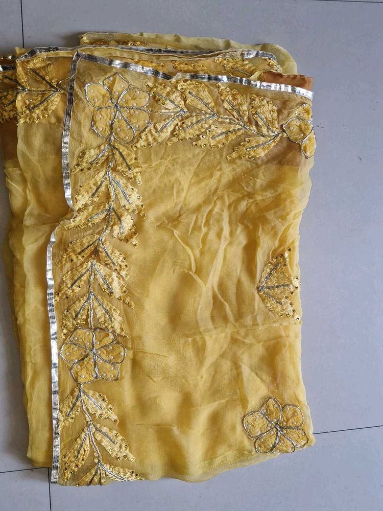 Yellow Saree
