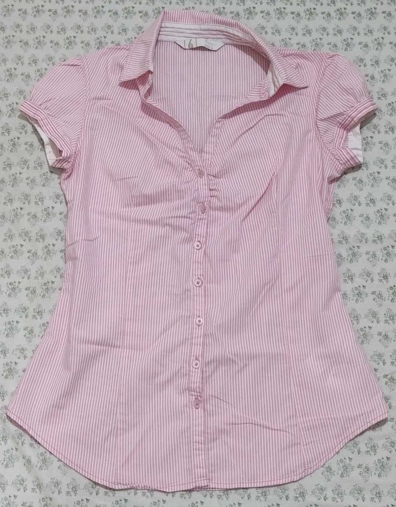Y2K Pink Shirt