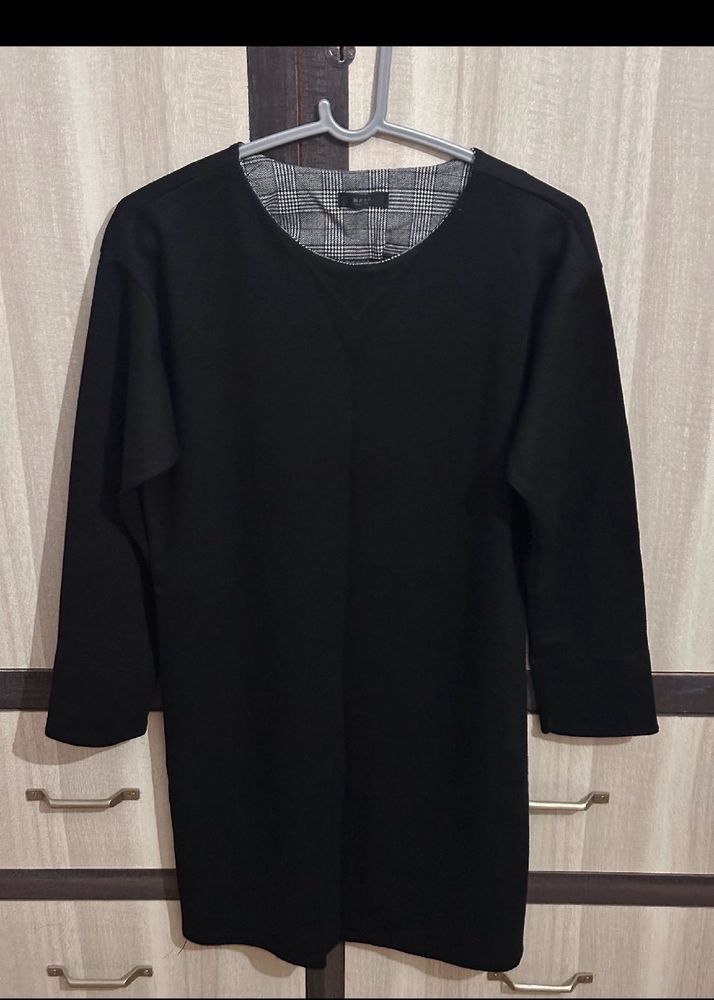Black 3/4 Sleeve Dress