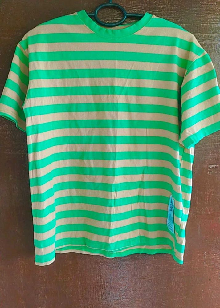 Striped Green T-Shirt