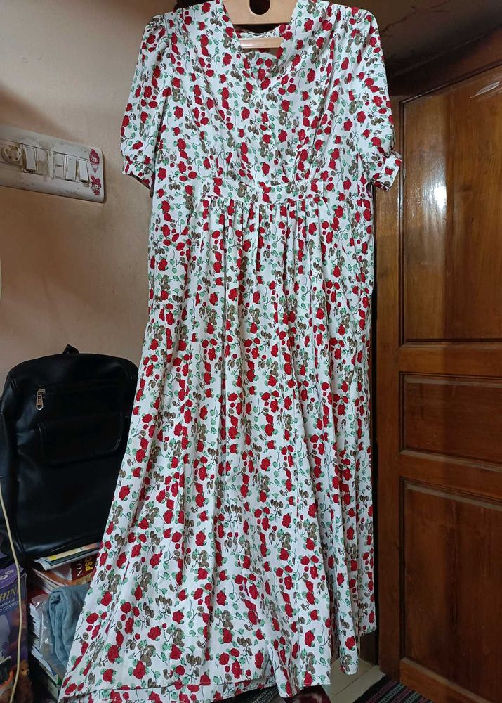 FLORAL PRINT DRESS