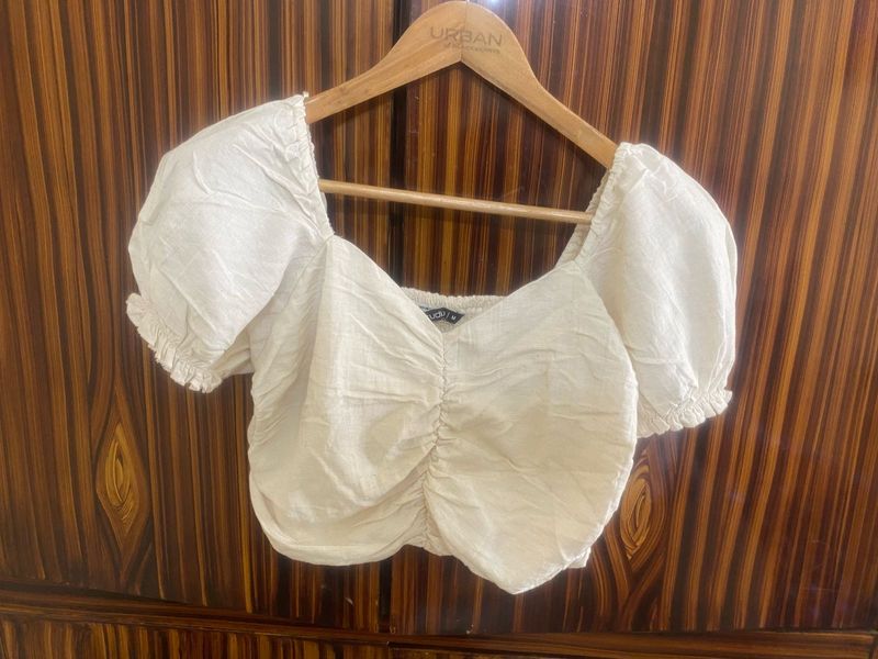 Cute Puff Sleeve Top
