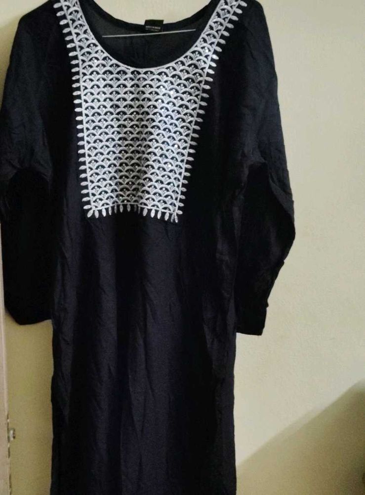 Elegant Black Tunic Dress