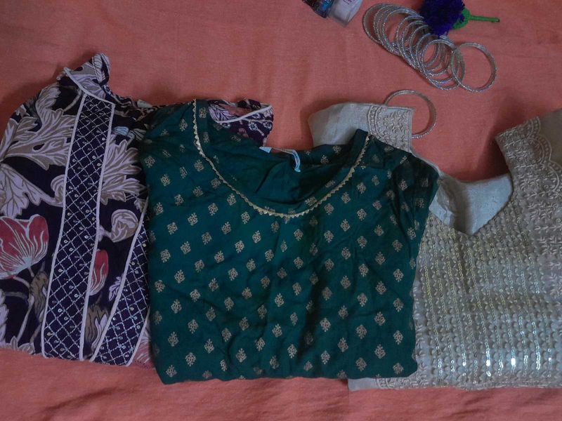 Elegant 3 Kurta Sets Combo