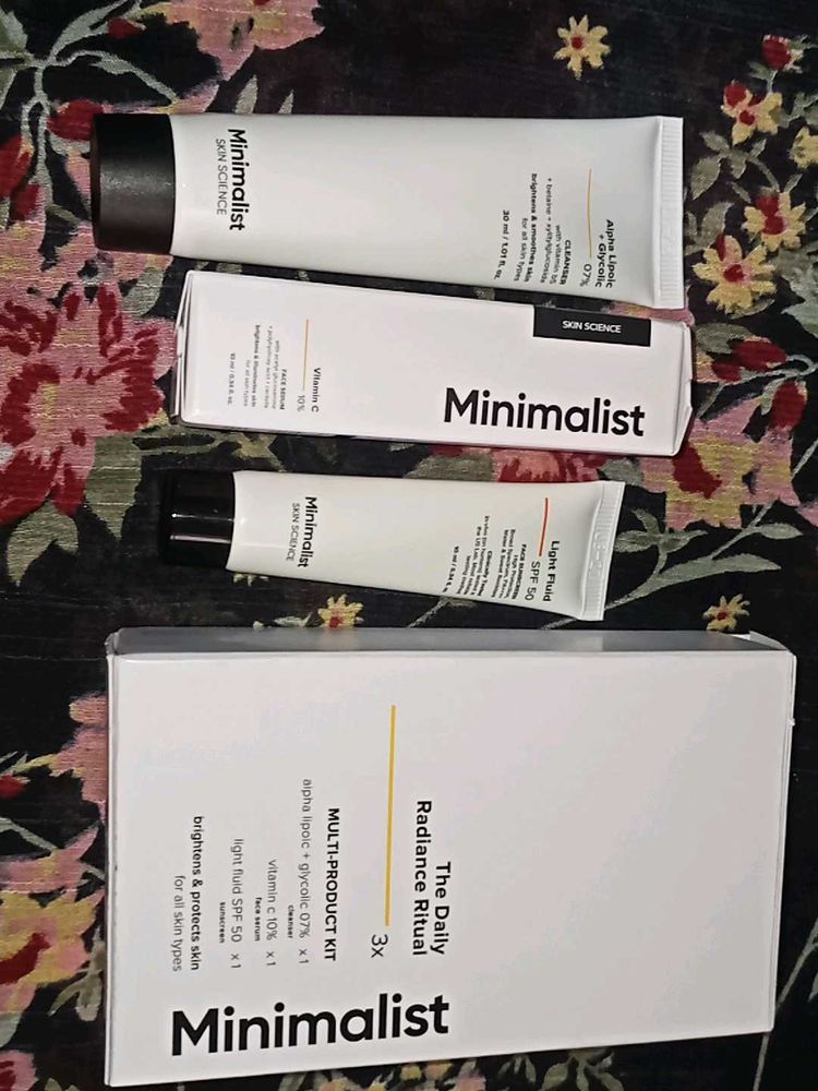 Minimalist Daily Radiance Ritual Kit