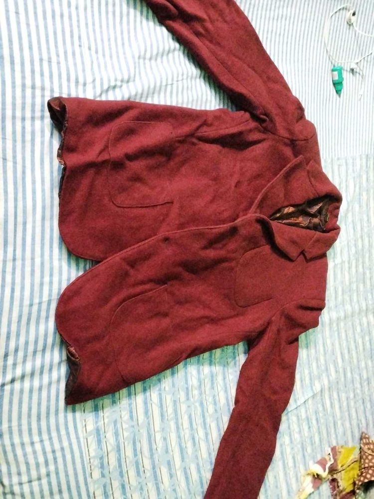 Maroon Blazer