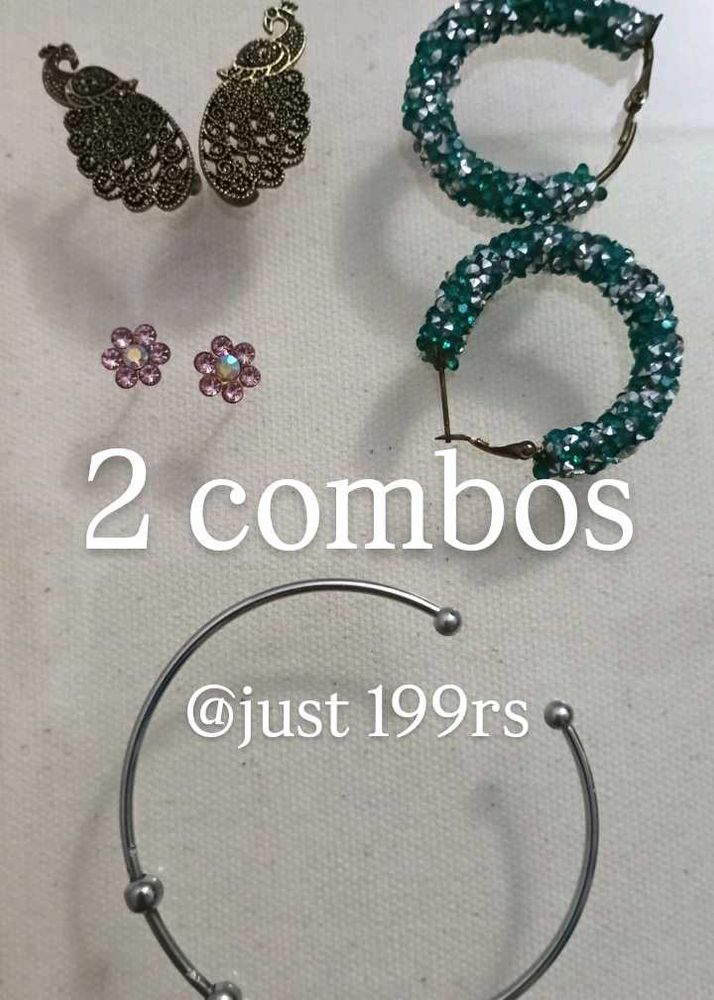Earring &amp; Bangle Set - 4 Pairs