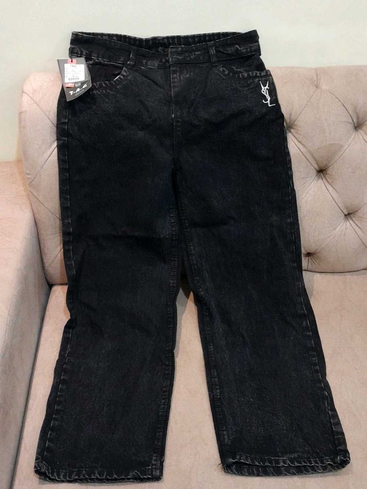 YSL Black Denim Jeans