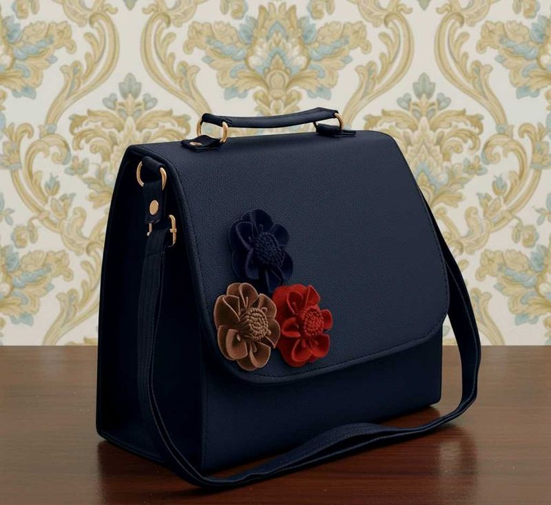 Stylish Navy Handbag