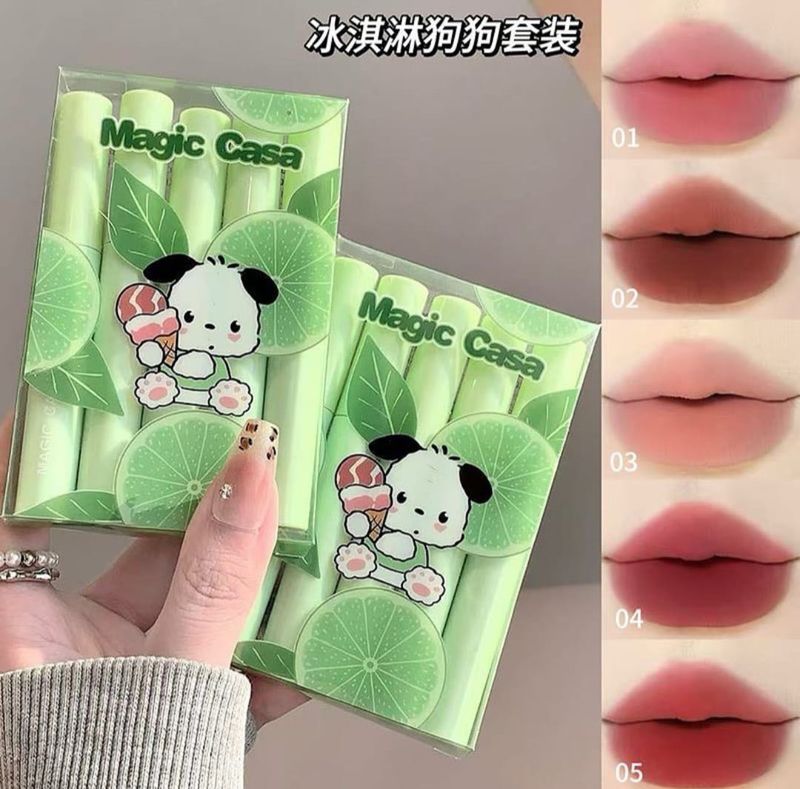 5pcs Magic Casa Lipstick/ Lip Glaze/