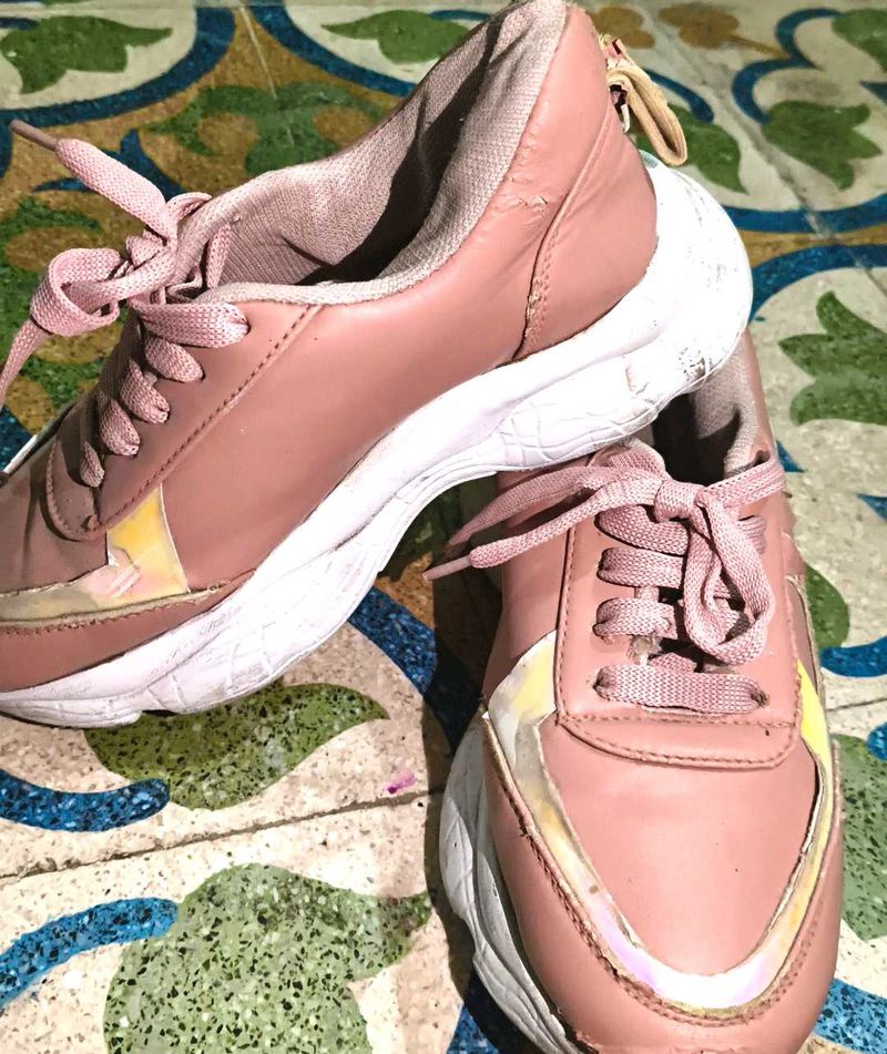 Pink Fashion Sneakers