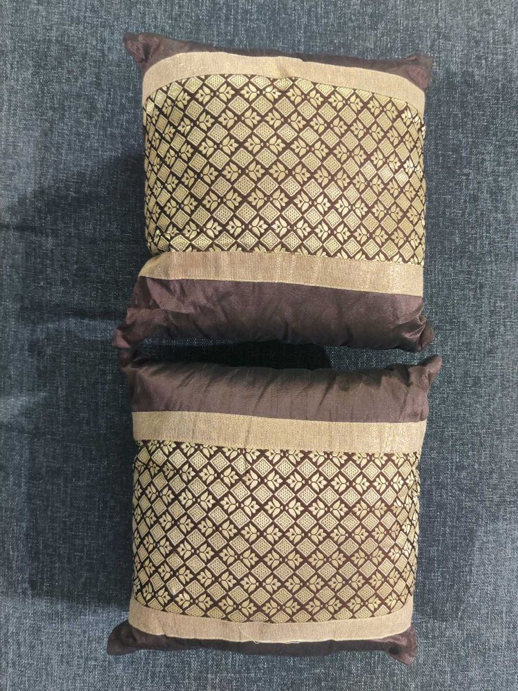 Set Of 2 Small Cushions + Covers